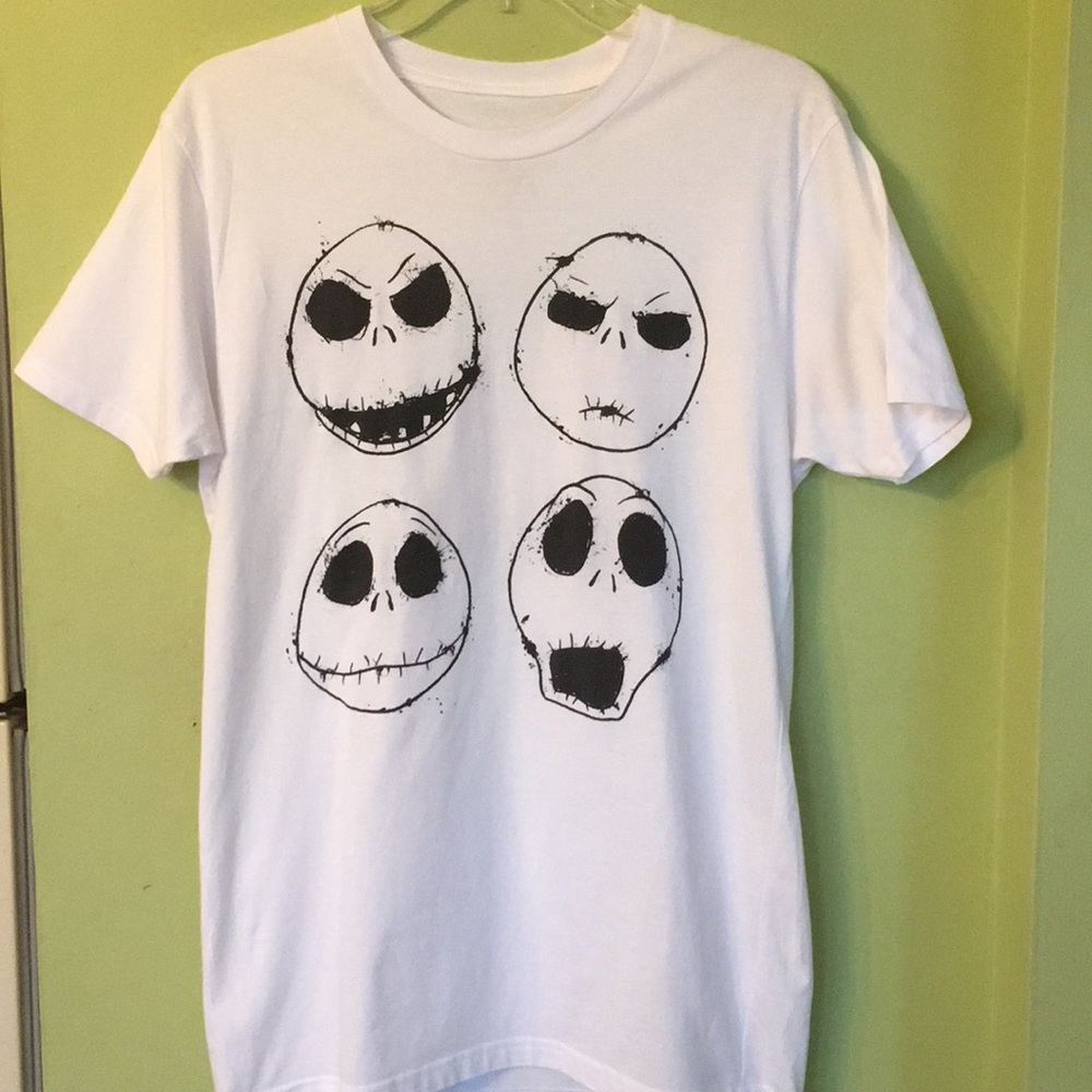 Nightmare Before Christmas Medium White Tshirt